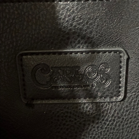 Carlos by Carlos Santana Black and Floral Travel Bag - Picture 3 of 3